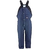 RefrigiWear Men's ChillBreaker Insulated, Water-Repellent & Wind-Tight High Bib Overalls