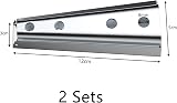 DDHOMIN 2 Sets Heavy Duty Metal Furniture Connector Interlocking Hangers for view 2