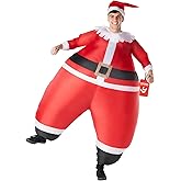 Morph Santa Inflatable Costume, Blow Up Santa Suit, Inflatable Santa Suit, Funny Santa Outfit, Santa Claus Inflatable Suit
