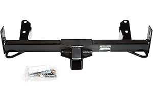 Reese Towpower 65003 2" Square Front Mount Hitch Receiver, Black, 9000 lbs.