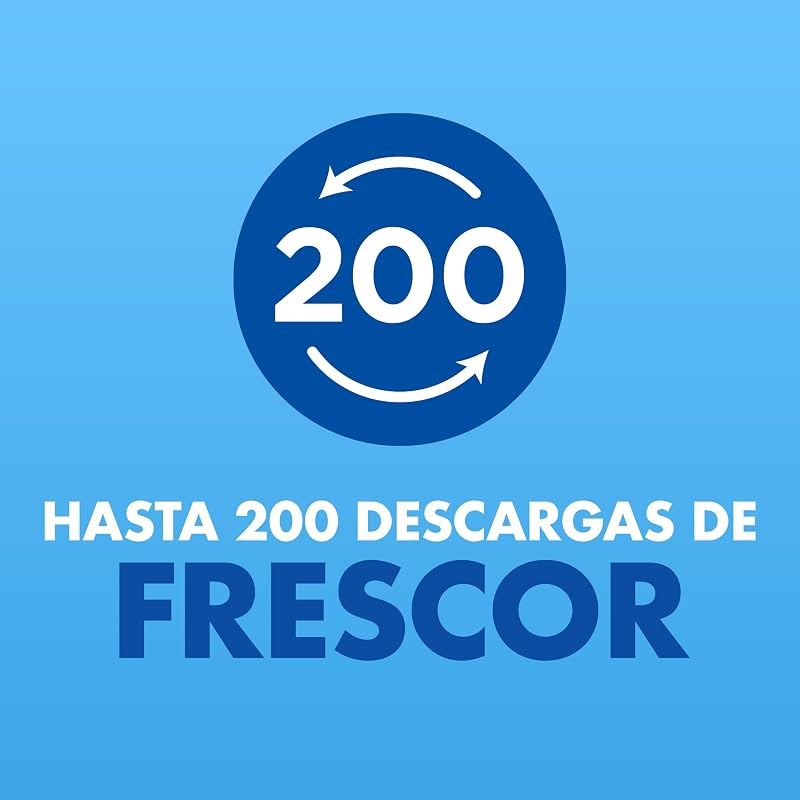 Fresh Boost Marine Wave WC Hangar, limpa, refresca e perfuma a sanita, frescura intensa, cabides de 10