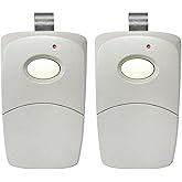 2-Pack 10 Dip Switch MultiCode Gate Opener Remote 3089 308911 300MHZ | 3-Year Warranty Compatible with 300MHZ 10 Pin 10 Digit Multi-code Gate Garage Door Opener