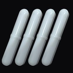 LABLPSAI 10Pcs PTFE Magnetic Stirrer Mixer Stir