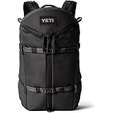 YETI Ranchero Backpack 22L, All-Day Utility Pack, Structured and Durable, Black