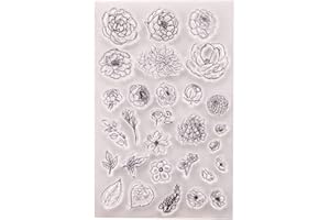 Flower Stamp Baby Shower Easter Party Invitation Greeting Card Make ' Day Mother ' s Day Cards Make Tool Clear Stamps and Die