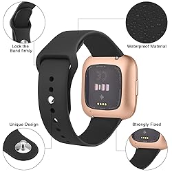 Vancle Silicone Bands Compatible with Fitbit Versa