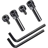 QC35 Hinge Screws - Specifically Designed Replacement Parts for Bose QuietComfort 35 II, QC35 II, QC35, QC45 and QC25 Headphones (Black)