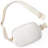 Fleece Fanny Pack for Women Men Everywhere Belt Bag with Adjustable Strap Fashion Waist Packs by Amxnx