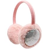 ZTL Kids Knit Earmuffs Winter Outdoor Plush Ear Warmers for Boys Girls 4-16 Years