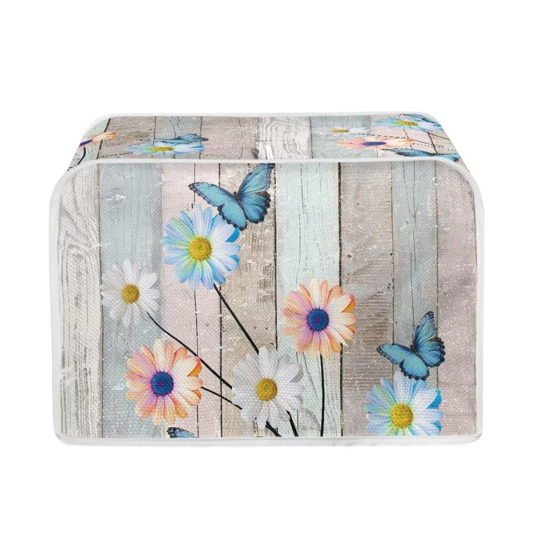 Coldinair Colorful Wood Floral Toaster Cover 2
