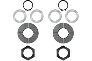 Thrust Washer Snap Ring Kit 50 60 Super Duty Compatible with F250 F350 Excursion 98-04,41784-2 47766,Thrust Washers Kits，Vanshly