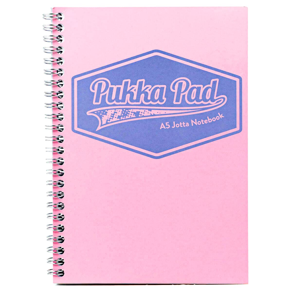 Pukka Pad Pastel A5 Wirebound Jotta Notebook Ruled 80gsm, 200 Pages