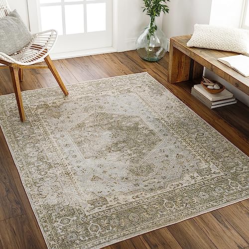 Livabliss Boka Dukan Vintage Runner, Boho – 80x220 cm, Beige & Light Grey