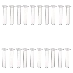 Bettomshin 100Pcs 15ml Round Bottom Centrifuge