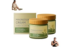 Total Relief Magnesium Cream,Nerve Relief Magnesium Cream with MSM & Arnica,JointRelief with Mineral Formula,Soothes Nerves &
