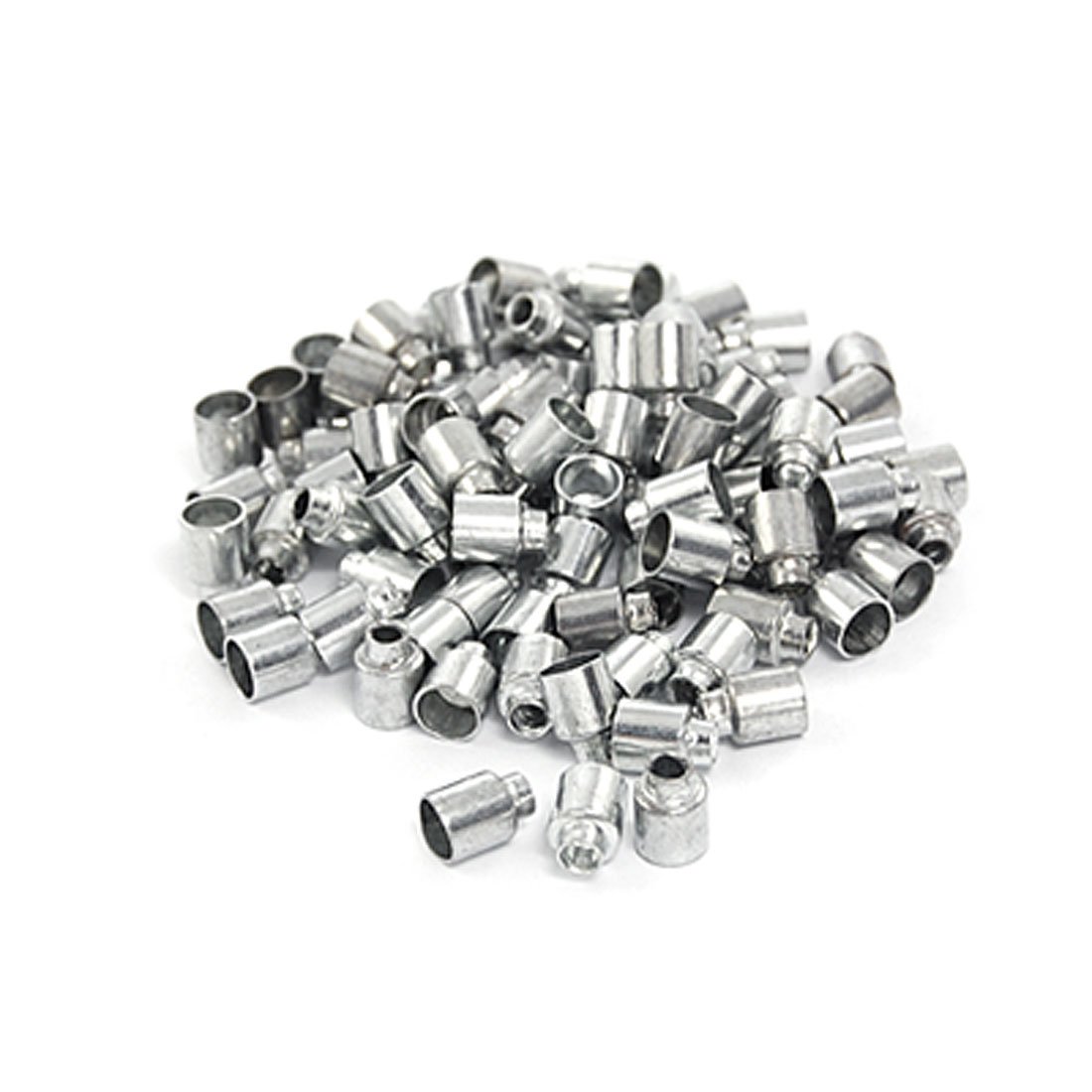 sourcing map Metal Bicycle Bike Brake Cable Housing Ferrules Cap 6mm