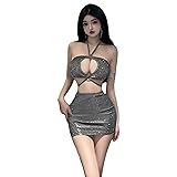 SINMIUANIME Sexy Sleeveless Bodycon Maxi Dresses