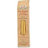 Rustichella d'Abruzzo Fettuccine - 500g Egg-Free Wide Ribbon Pasta - Perfect for Sauces - Cooks in 11-13 Minutes - Traditional Italian Recipe