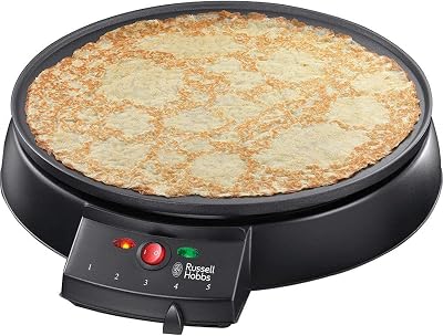 Russell Hobbs 20920 Fiesta Crepe Pancake Maker Non Stick 30cm Plate