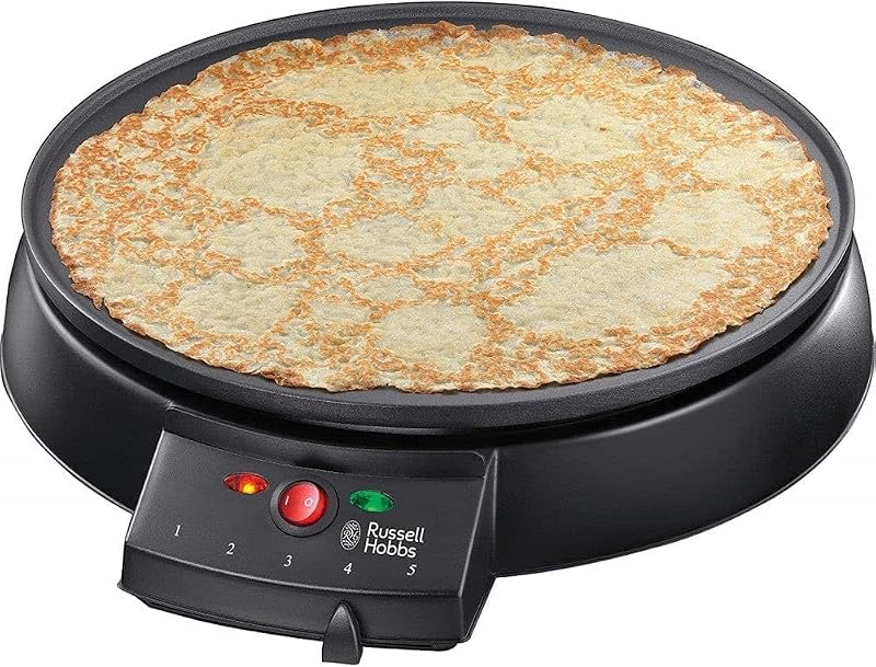 Russell Hobbs 20920 Fiesta Crepe Pancake Maker Non Stick 30cm Plate