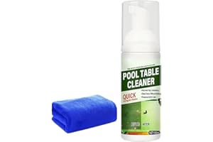 Billiard Tables Cleaner Spray, Cleaner for Pool Table, 100ml Billiard Felt Care Agent with Towel, Billiards Tables Mousse Spr