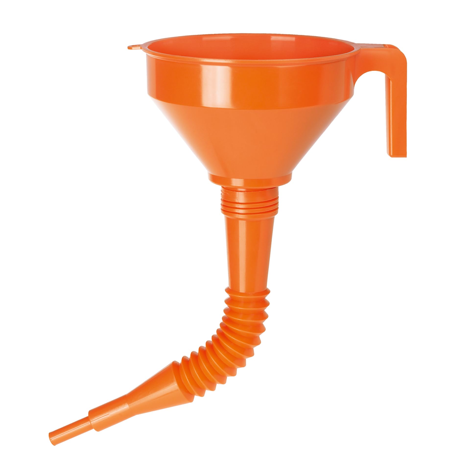 Pressol 10893 Funnel with Flexible Tube, Orange
