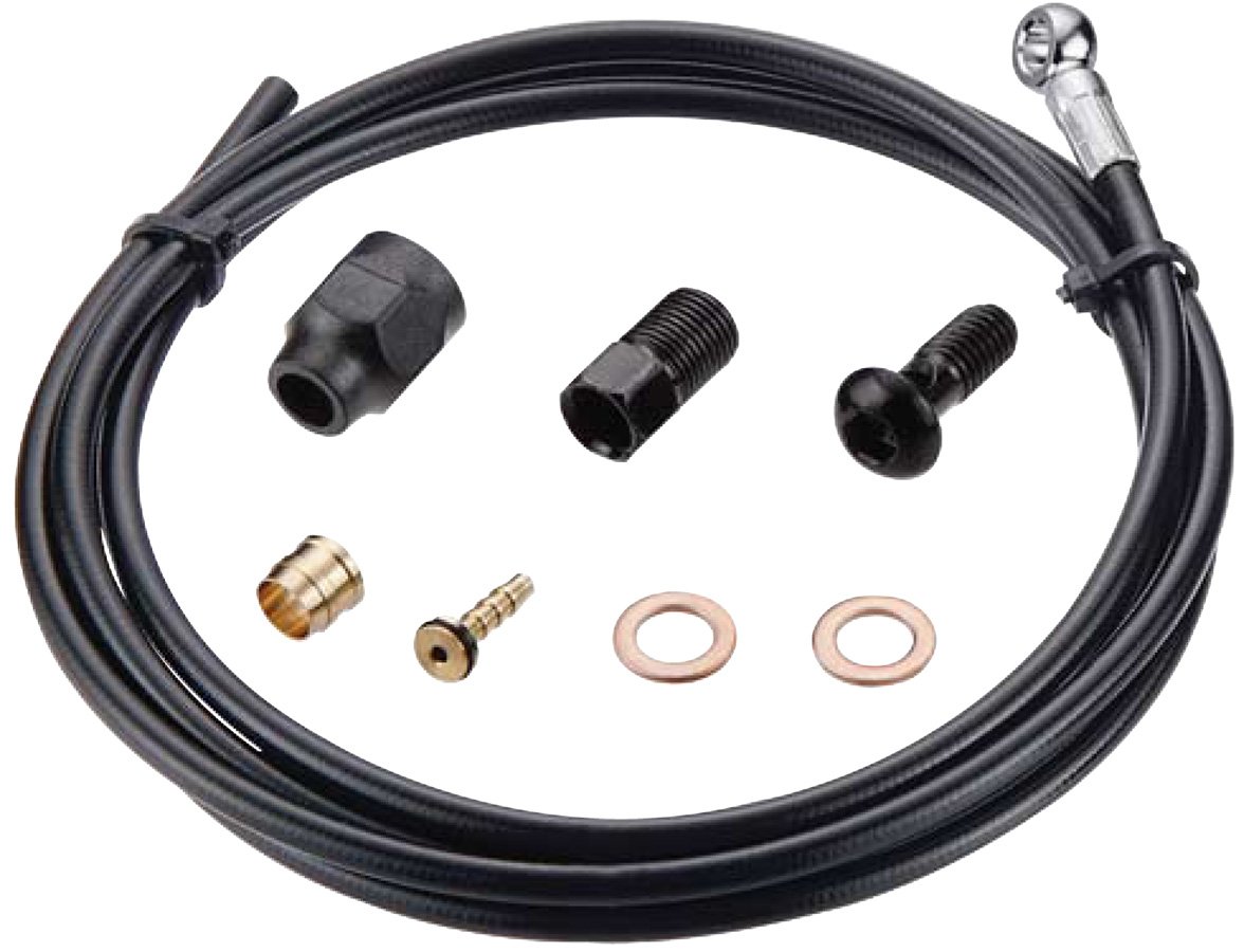 TRP Dash Hydraulic Hose Kit, Black, 2000 mm