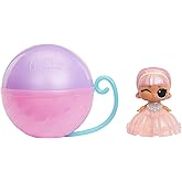 L.O.L. Surprise! Princess Make-It Dress Baby Sister Tots Doll – Color Change Dress Surprise & Accessories