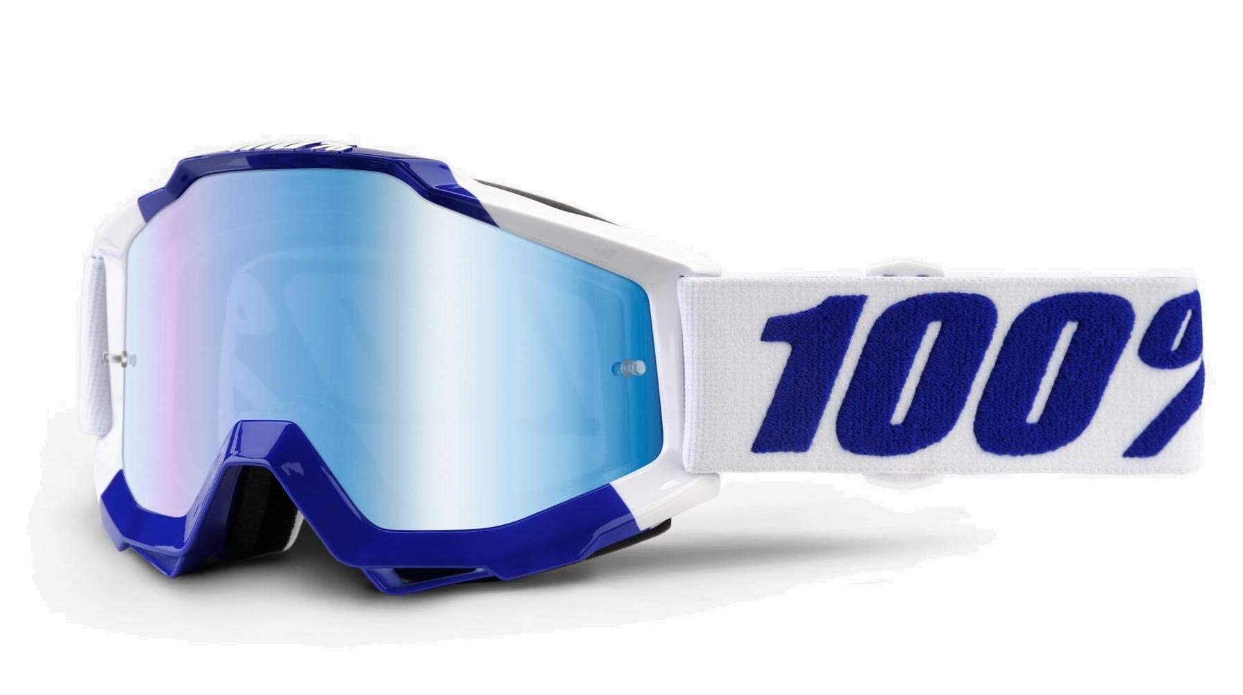 Inconnu 100% Accuri Calgary MTB Unisex Adult Mask, White