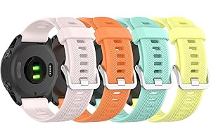 BABYVALLEY Watch Bands Compatible for Garmin forerunner 955/Forerunner 955 Solar Band Quick Release Wristband Strap Replacement Bracelet for Garmin Forerunner 955/955 Solar/Forerunner 745 Smartwatch
