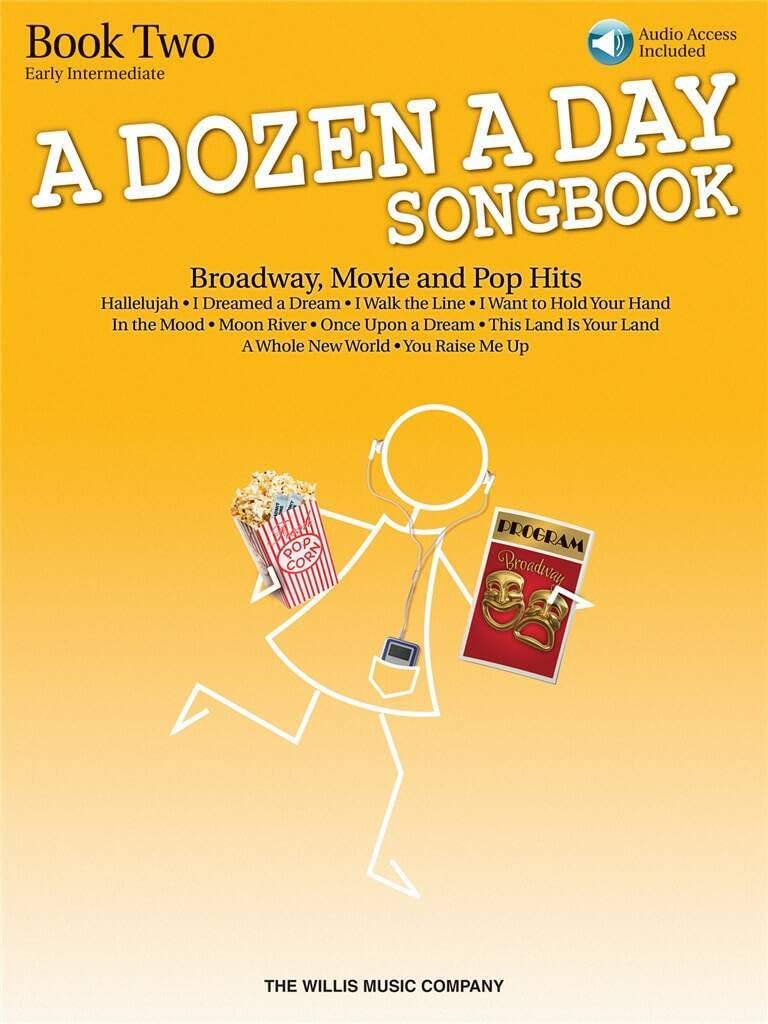 A Dozen A Day Songbook: Book 2 - Early Intermediate: Early Intermediate Level