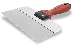 MARSHALLTOWN DuraSoft I Taping Knife,10 Inch, Stainless Steel Blade, Drywall, DuraSoft Handle, 3510SD