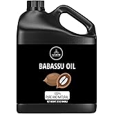 Naturevibe Botanicals Babassu Oil 32 Ounces | 100% Pure and Natural | Great for Skin Care and Hair Care