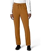 Carhartt Scrubs for Women Force Cross-Flex Straight-Leg Cargo Pants with Drawstring and 7 Pockets