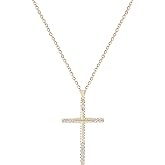 LLIYSOUN Cross Pendant Necklace for Women Jewelry Gold Cross Necklaces for Women Cross Necklace Minimalist Trendy Jewelry Valentines Day