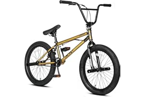 cubsala Freestyle BMX Bike, 20 Inch Yaphet Bicycle for Teen Beginner and Adult Riders, Bike with Hi-Ten Steel Frame, Multiple Colors