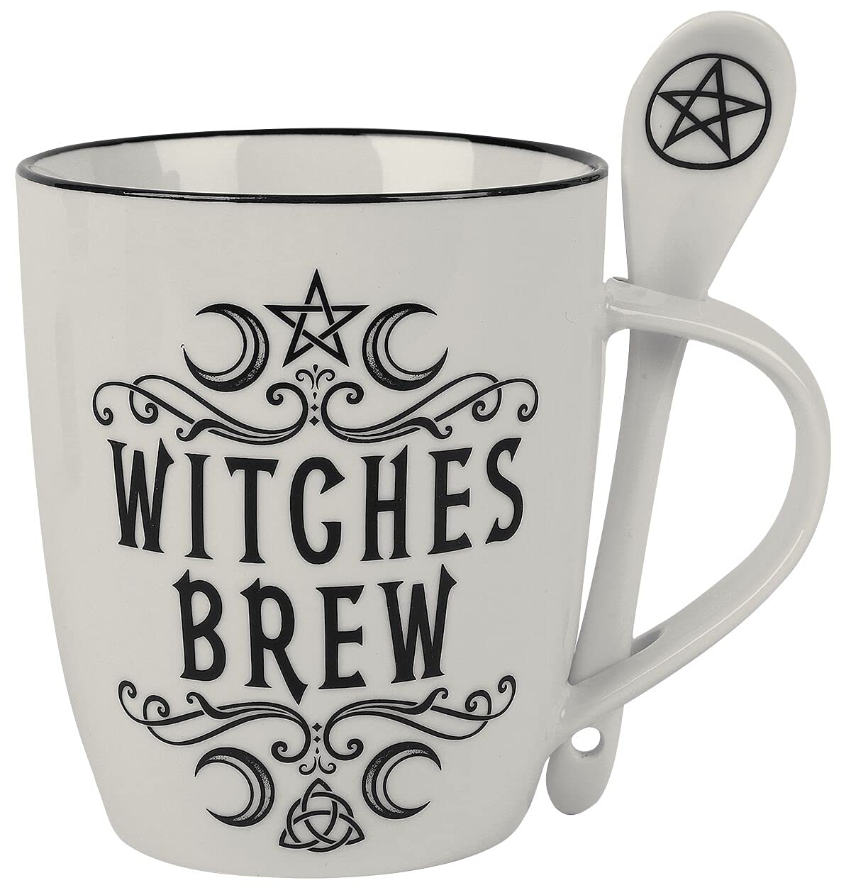 Alchemy Gothic Witches Brew: Mug and Spoon Set