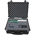 AES-TSCM03 TSCM Professional Investigation Bug Sweep Kit (includes Wide Spectrum RF Detector, Magnetic Field Detector, IR Imaging Camera, Camera Lens Finder, and Precise Directional RF Detector)
