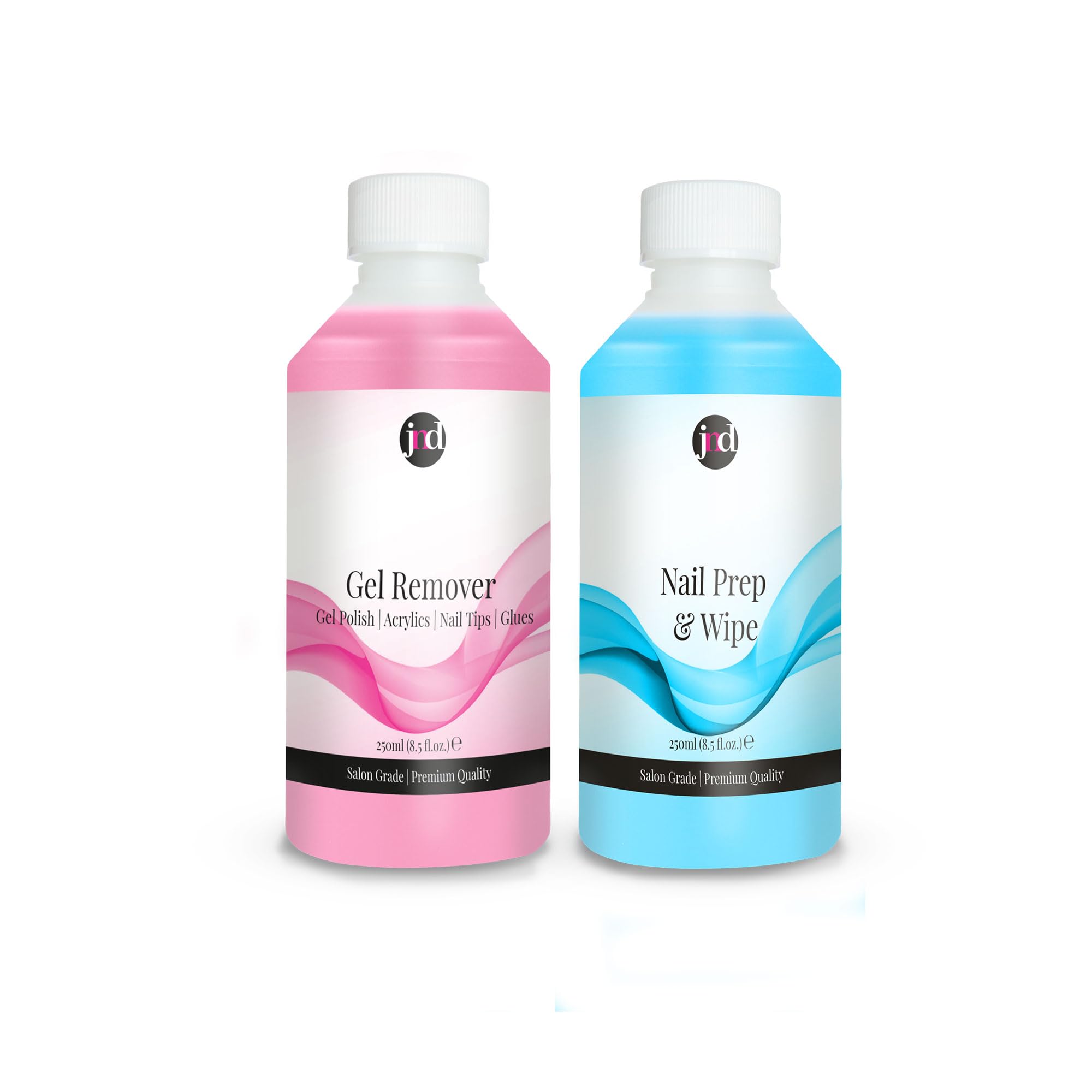 JND Nail Prep Wipe & Gel Remover Duo Pack (2x 250ml)