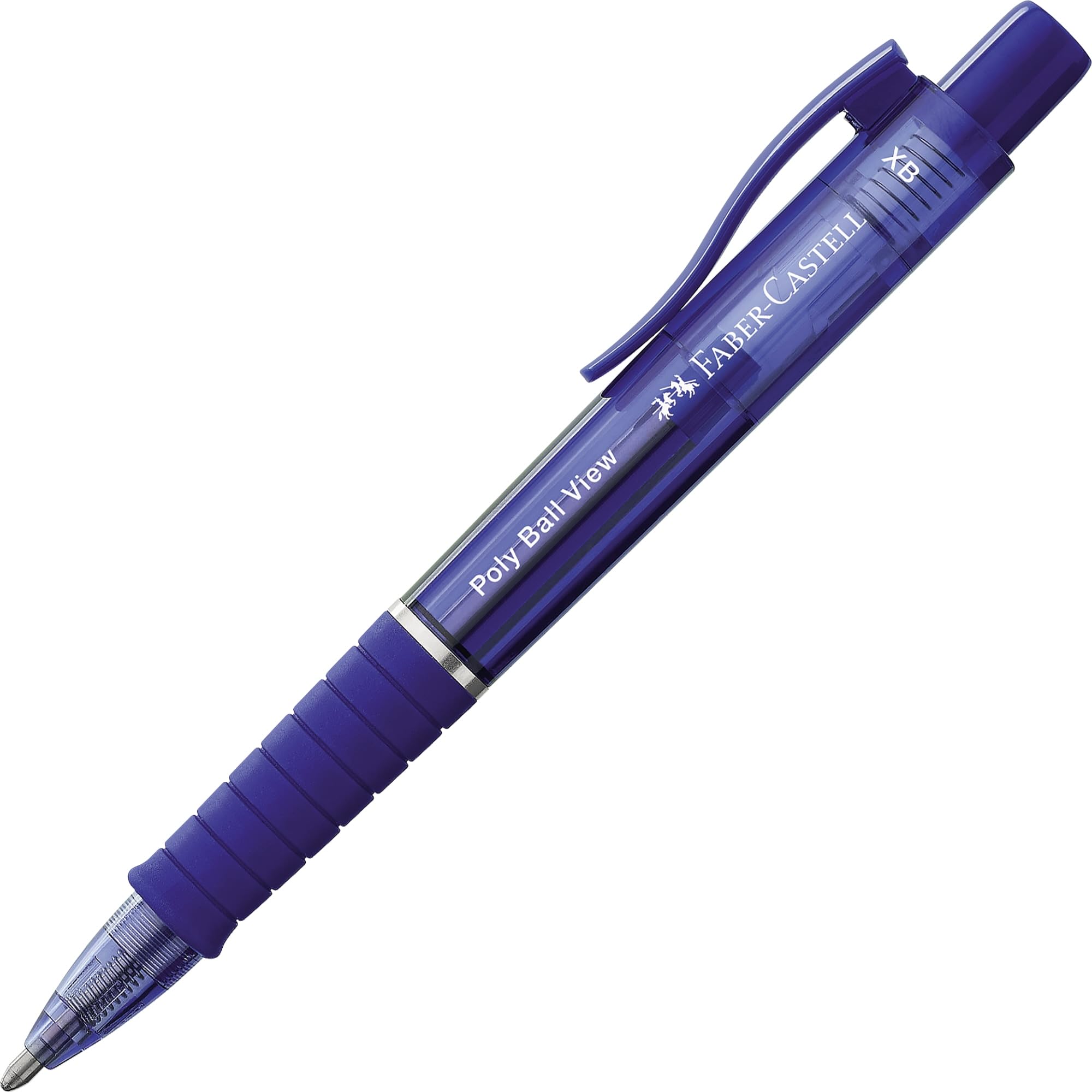 Faber-Castell Poly Ball View Ballpoint Pen - Admiral Blue