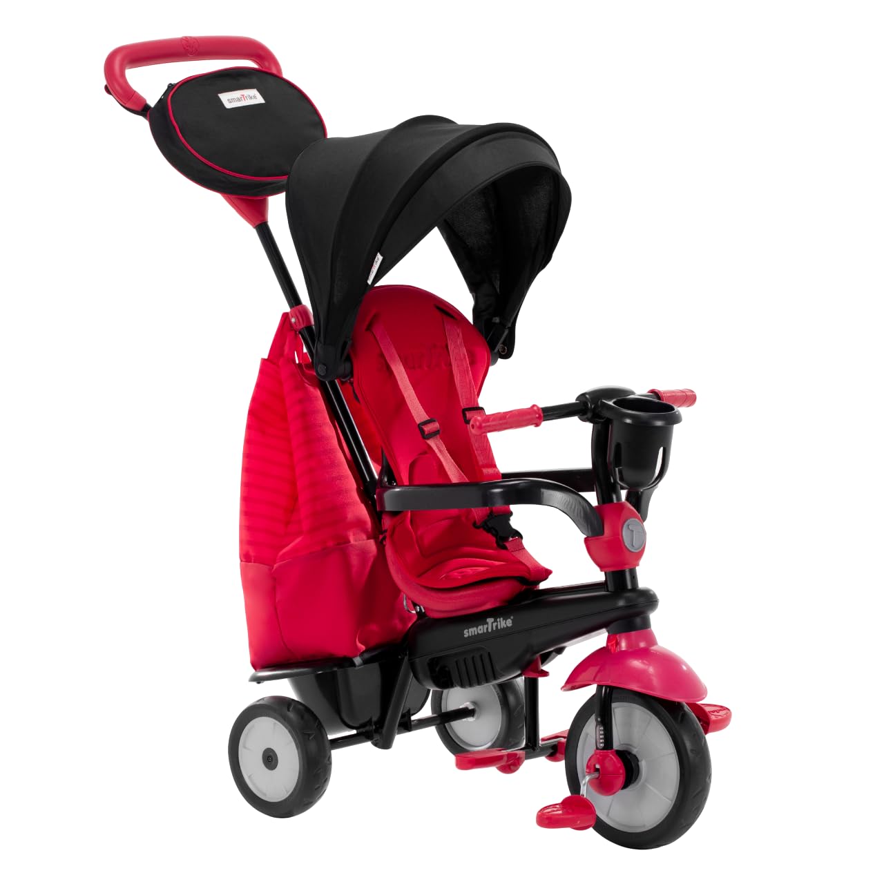 smarTrike Swing DLX Baby Tricycle, Red