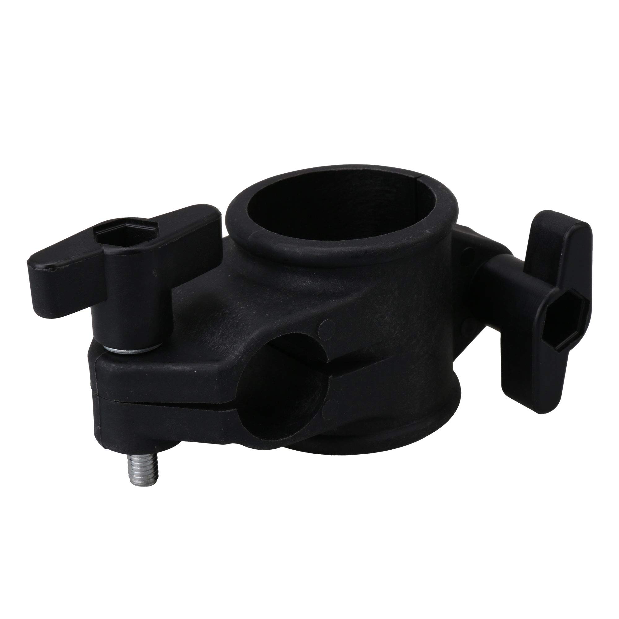Photo 1 of logyues 22mm Electronic Drums T Clamp Clip Bracket Kit Tubing Rack Mount Black Replacement for Roland CR-22