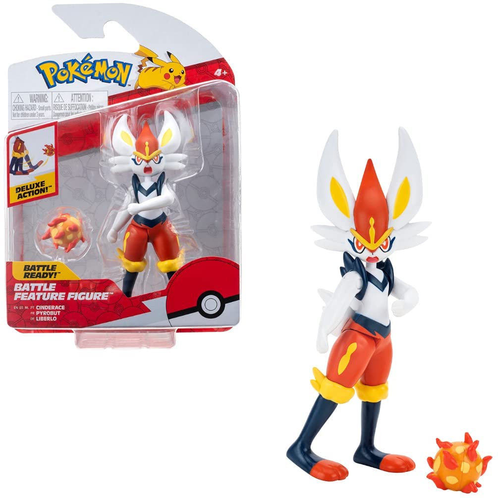 Pokémon - Battle Feature Figures - Cinderace — image 1