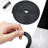 Winunite Car Door Edge Guards 32-4/5Ft(10M) Universal Fit Rubber U Shape Edge Trim Car Door Edge Protection