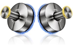 YOHOM Suction Cup Hooks for Shower Bathroom Cup Wall for Inside Vacuum Windows (2 Silver, 2 Silver)