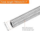 sourcing map Cr20Ni80 Heating Element Wire Coil 4000W 220V Silver Furnace Kiln view 2