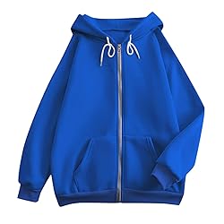 MKLUNJOP Women'S Sweatshirts Zip Up Hoodie Women