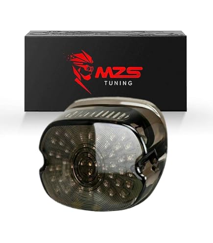 thumbnail image 2 of Tri-Bar LED Rear Fender Tail Light For Harley Softail Models (FXSTC, FXSTS, FLSTSB) 2 of 6