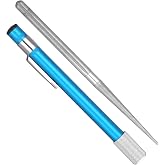 Serrated Knife Sharpener, Retractable Diamond Sharpening Rod for Kitchen | Pocket Knife Sharpener, Sharpening Rod Tool for Kitchen Outdoor Fishing Hunting Camping