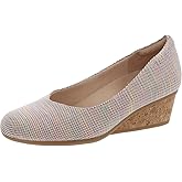 Dr. Scholl's Womens Be Ready Wedge Pumps Multi Woven Fabric 9.5 M